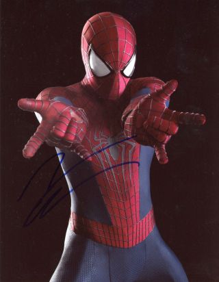 Andrew Garfield " The Spider - Man " Autograph Signed 8x10 Photo E