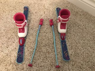 American Girl Ski Set - With Skis,  Boots,  Poles,  And Helmet 2