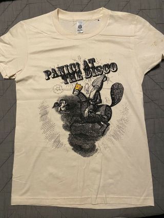 Panic At The Disco Signed T Shirt Size Women Medium M Ryan Ross