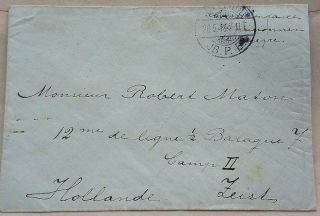 Denmark 1916 Prisoner Of War Mail To Camp In Holland With Military Censor Cachet
