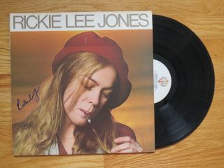 Rickie Lee Jones Signed Debut 1979 Record Chuck E.  