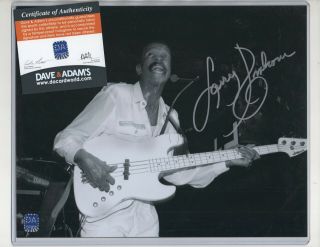 Larry Graham - Sly & Family Stone 8 X 10 Autographed Photo W/