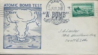 Usa : 1946 Operation Crossroads,  Atomic Bomb Test,  Bikini Atoll - Uss Parche