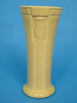 Vintage Italy Pottery Mma Bma Arts Crafts Art Deco Owl Vase Metropolitan Museum