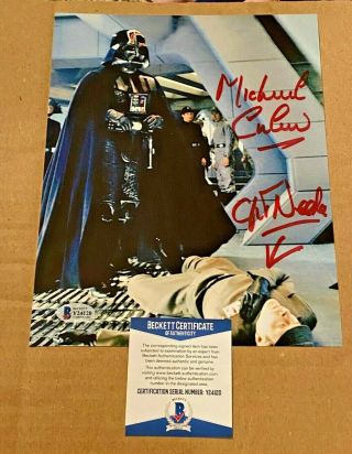 Michael Culver Signed Star Wars 8x10 Photo Beckett Certified 2