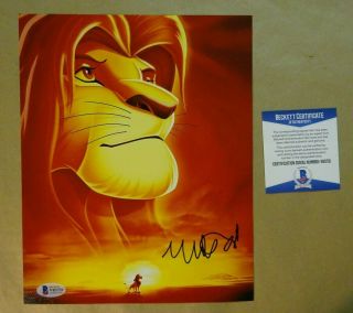 Autographed Matthew Broderick Signed 8x10 The Lion King Photo Beckett Bas