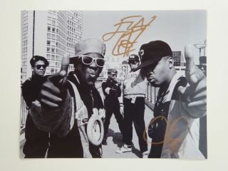Public Enemy Chuck D Flavor Flav Signed Autographed 8x10 Photo Rap Legends