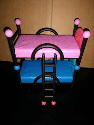 Lol Surprise Doll House Mansion Bunk Beds With Ladder & End Caps