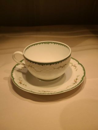 Si Kiang By Raynaud Limoges Tea Cup And Saucer Set