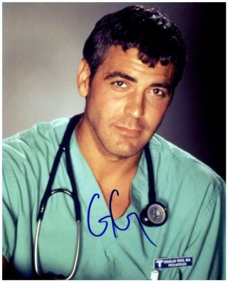 George Clooney Autographed Signed 8x10 Photo Picture Pic,