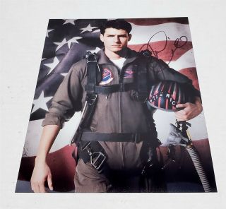 Top Gun Tom Cruise 8x10 Hand Signed Autographed Photo