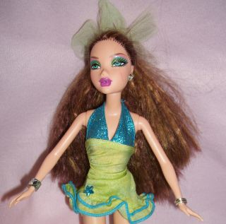 Mattel My Scene CHELSEA Tropical Juicy Bling Doll Auburn Highlighted Hair 3