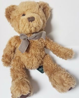 Retired Russ Berrie " Langley " Teddy Bear Plush Stuffed Animal Vtg Collectible