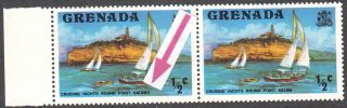 Lot Fe53.  Grenada.  1975.  Wrong Inscription