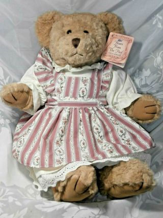 Russ Teddy Bears From The Past Fully Jointed Plush 18 " With Tag 65065