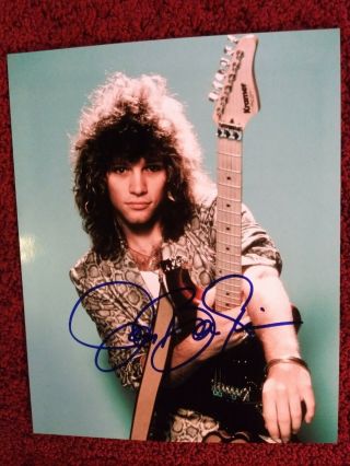 Jon Bon Jovi Signed Photo W/coa