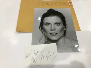 Actress/dancer Ann Reinking (all That Jazz) Autograph 8 X 10 Photo 1978