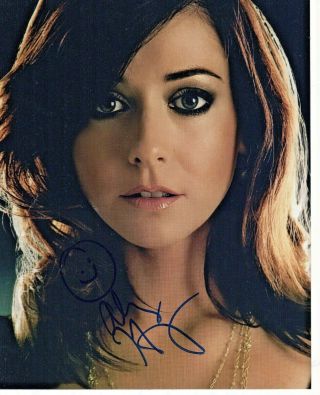 Alyson Hannigan Buffy The Vampire Slayer Actress Autograph Hand Signed 8x 10