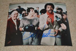 Carl Weathers Signed Autograph In Person 8x10 20x25 Cm Rocky