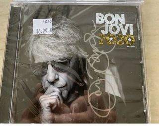 Jon Bon Jovi Autographed 2020 Cd Signed Rare