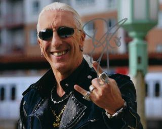 Gfa Twisted Sister Singer Dee Snider Signed 8x10 Photo Proof Ad1