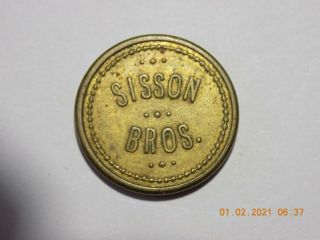 Montana Token - Sisson / Bros.  // Good For / 12½¢ / In Trade - Hobson,  Montana