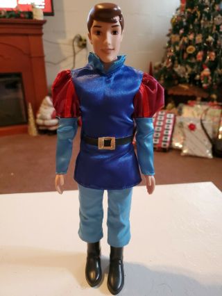 Disney Store Sleeping Beauty Prince Phillip 12 " Doll Fully Dressed
