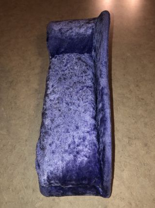 Barbie Fashion Fever Room Purple Velvety Crush Couch Chaise Lounge Chair 2005 3