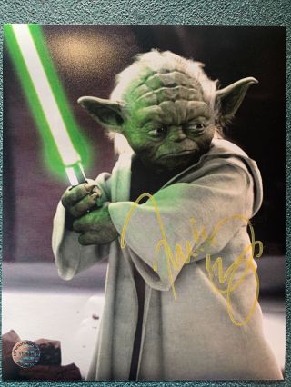 Star Wars Frank Oz “yoda” Signed Autographed 8x10 Photo W/coa
