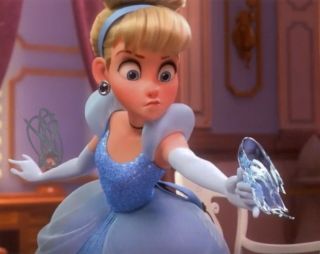 Jennifer Hale Hand - Signed " Ralph Breaks The Internet - Cinderella " 8x10 Photo B