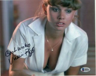 Vickie Reigle Signed The Cannonball Run 8x10 Photo W/beckett Z02621