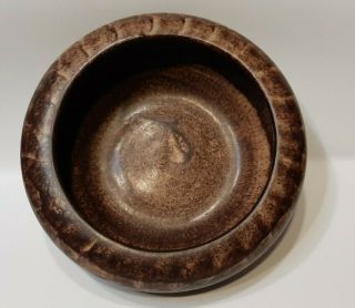 Peters and Reed dark brown Landsun art pottery 8 
