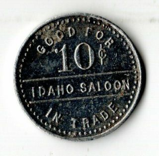 Idaho Saloon Good For 10 Cents In Trade