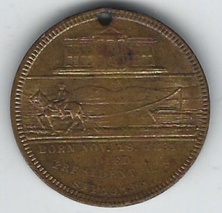 1881 James A.  Garfield Memorial Medal