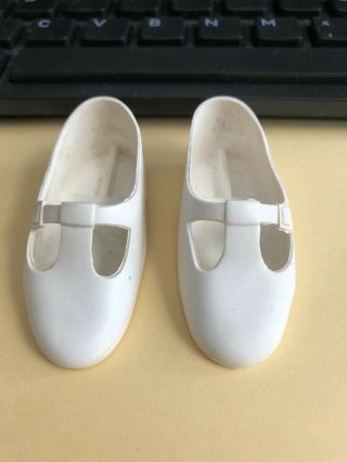 Jard To Find White T Strap Shoes For Crissy’s Velvet,  Mia Doll