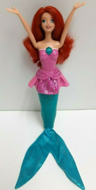 2012 Mattel Disney The Little Mermaid To Princess Ariel Singing Doll