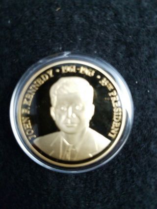 American - Greatest American Presidents John F.  Kennedy Medal Coin