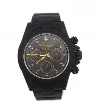 Rolex Daytona Bamford Black Stainless Steel Watch 116520