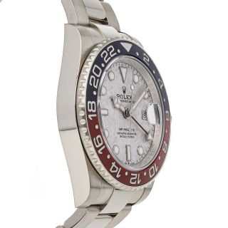 Rolex GMT - Master II Pepsi Auto 40mm Gold Mens Bracelet Watch Date 126719BLRO 4