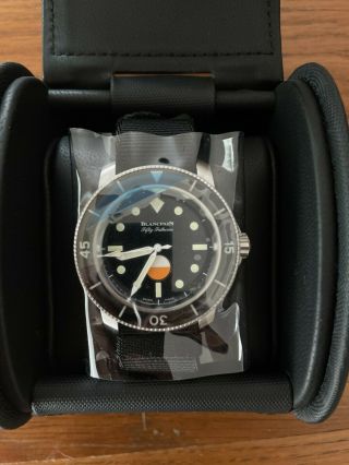 Blancpain Fifty Fathoms Milspec Hodinkee Limited Edition Nib W/papers