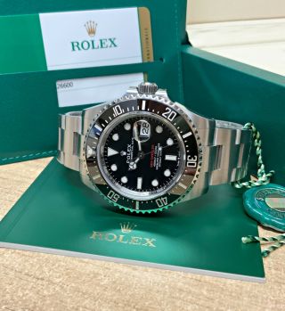 Rolex Sea - Dweller 126600 Red Writing 43mm Black Dial 2018 WITH PAPERS 6