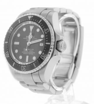 Rolex Sea - Dweller Deepsea Stainless Steel 44mm Black Dive Watch 116660 B,  P 2