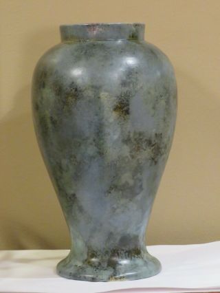 Broadmoor Pottery Vase Signed Gentner 10 " By 5 " Unusual Glaze