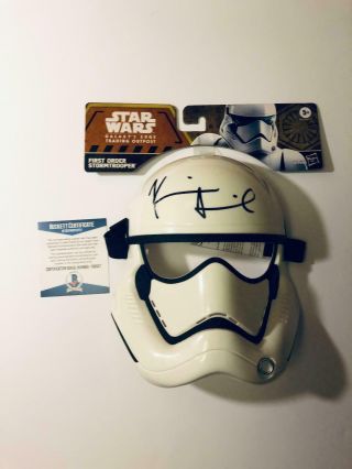 Kevin Smith Signed Star Wars Stormtrooper Mask W/