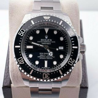 Rolex Sea Dweller Deepsea 116660 Black Dial Stainless Steel Box Papers 2017 3