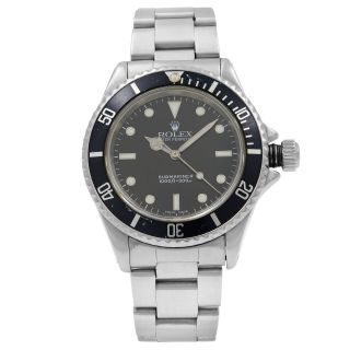 Rolex Submariner Black Dial No Date Stainless Steel Automatic Mens Watch 14060m