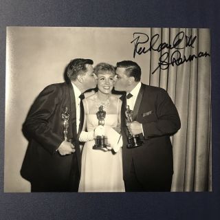 Richard M Sherman Hand Signed 8x10 Photo Autographed Disney Composer Rare