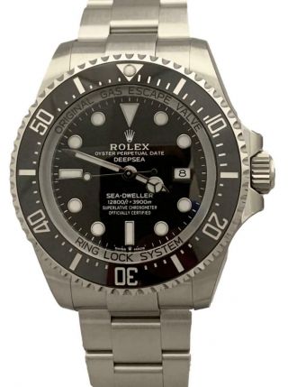 Rolex Sea - Dweller Deepsea Black Steel 44mm 126660 2021 Box & Papers Watch 2