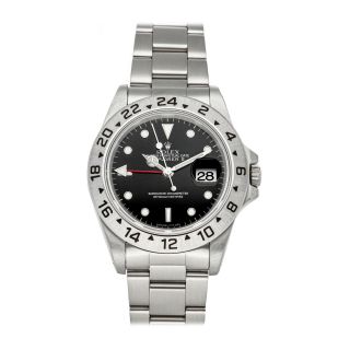 Rolex Explorer Ii Auto 40mm Steel Mens Oyster Bracelet Watch Date Gmt 16570