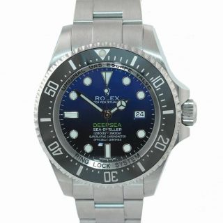 2016 PAPERS Rolex Sea - Dweller Deepsea James Cameron Blue 116660 44mm Watch Box 2